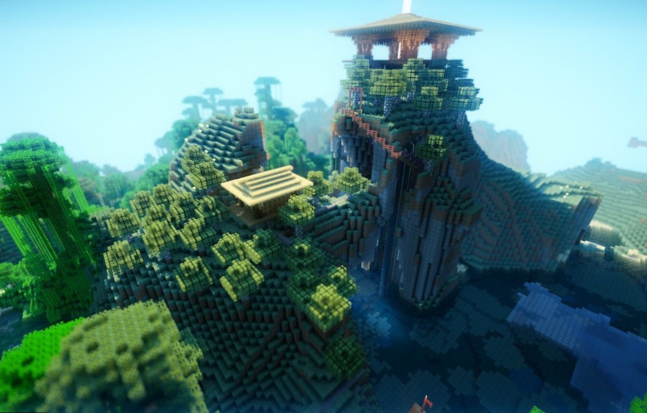 minecraft jungle Wallpapers