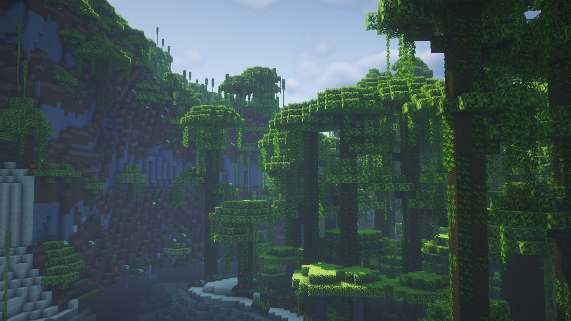 minecraft jungle Wallpapers