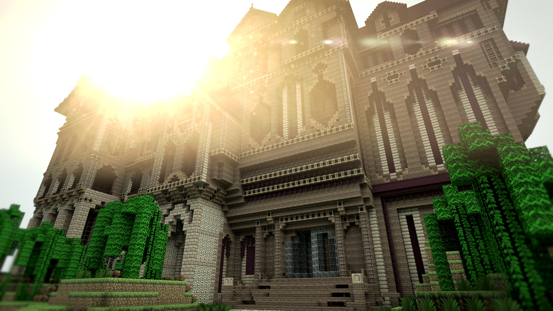 minecraft mansionWallpapers