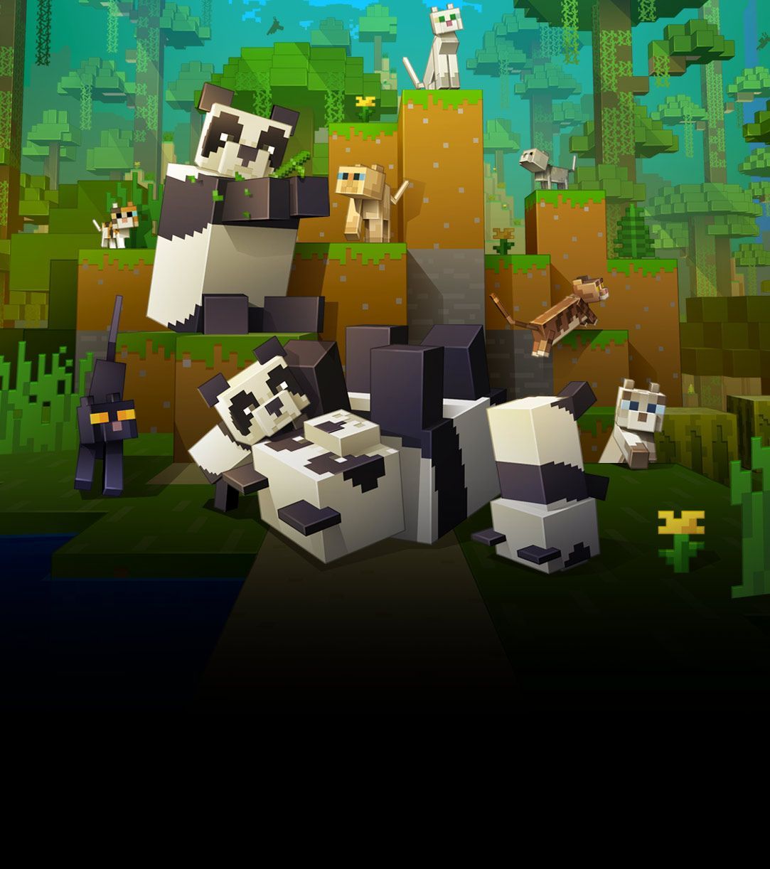 minecraft panda  Wallpapers