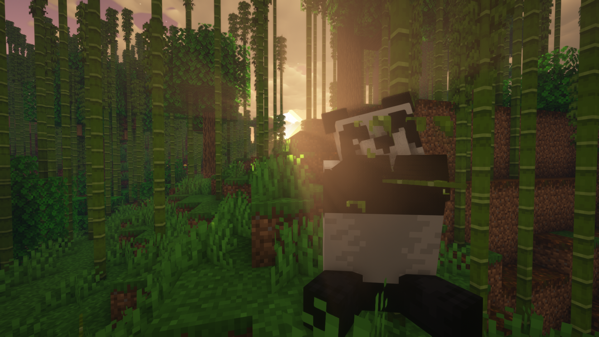 minecraft panda  Wallpapers