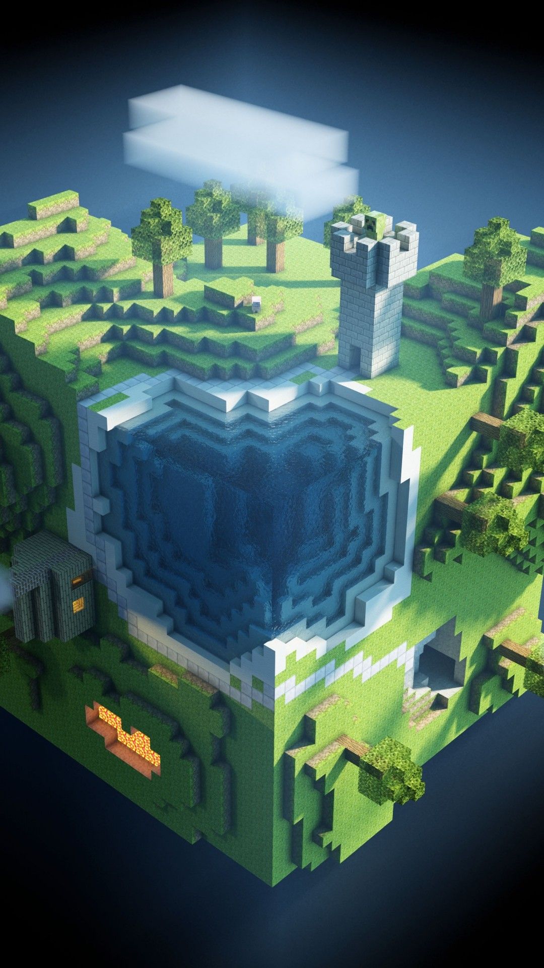 minecraft phone Wallpapers