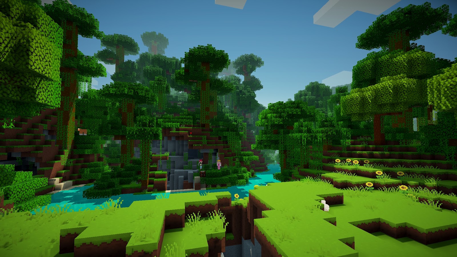 minecraft sceneryWallpapers