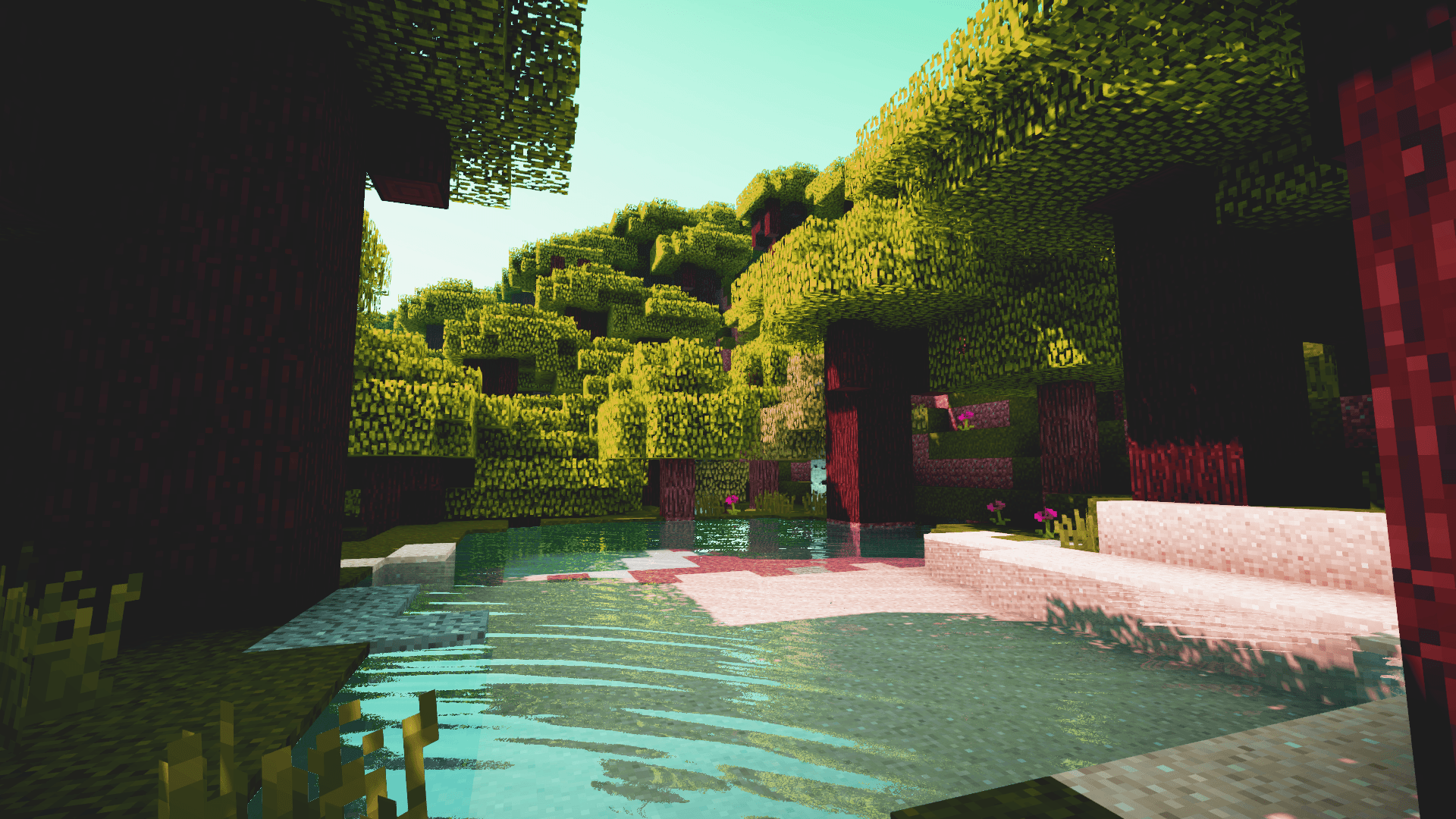 minecraft shadersWallpapers