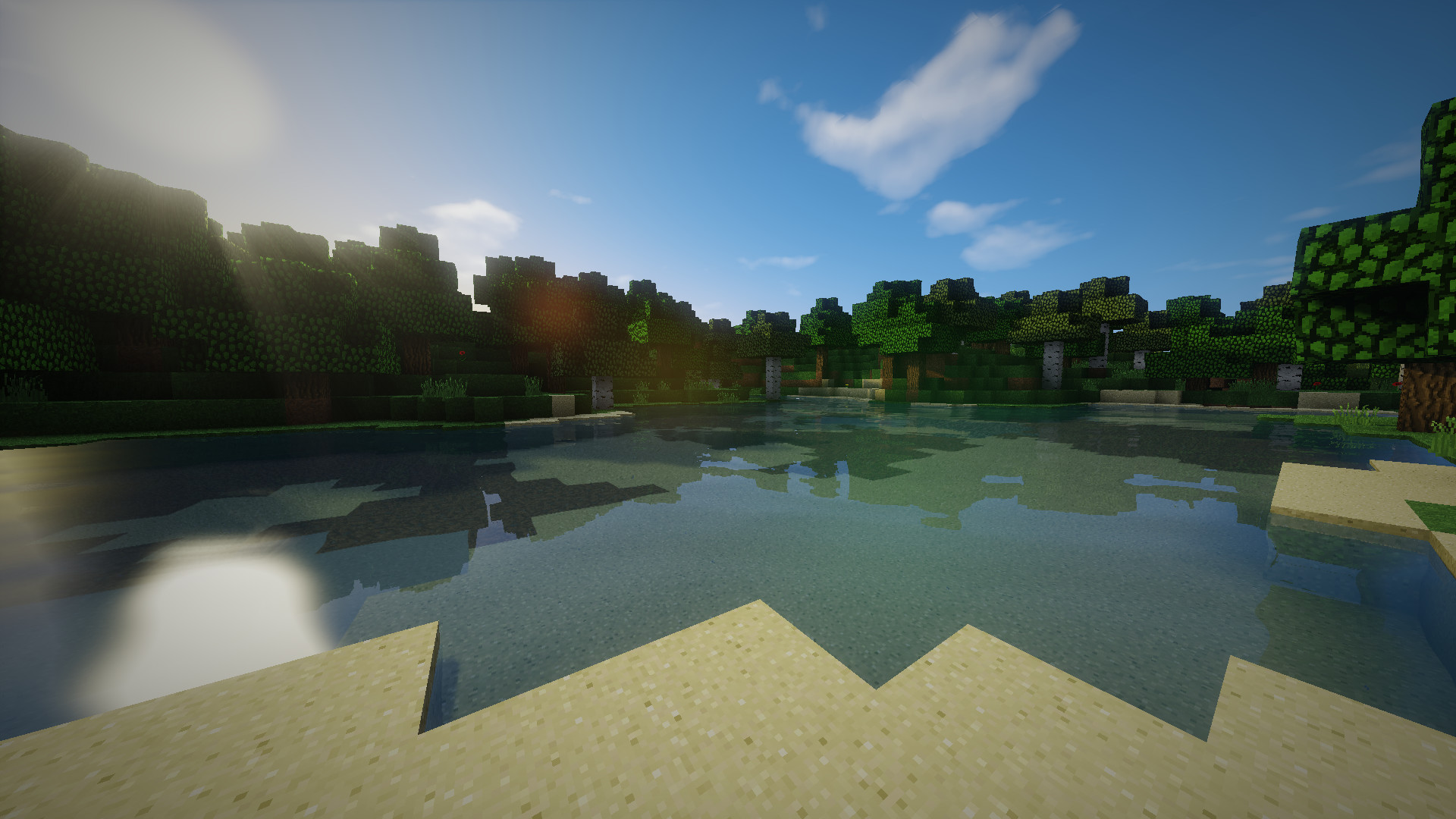 minecraft shadersWallpapers