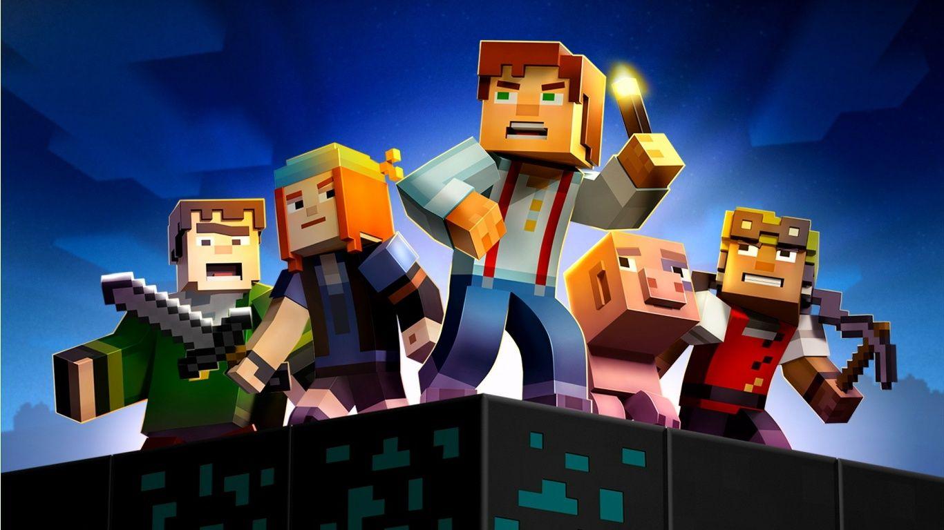 minecraft story mode Wallpapers