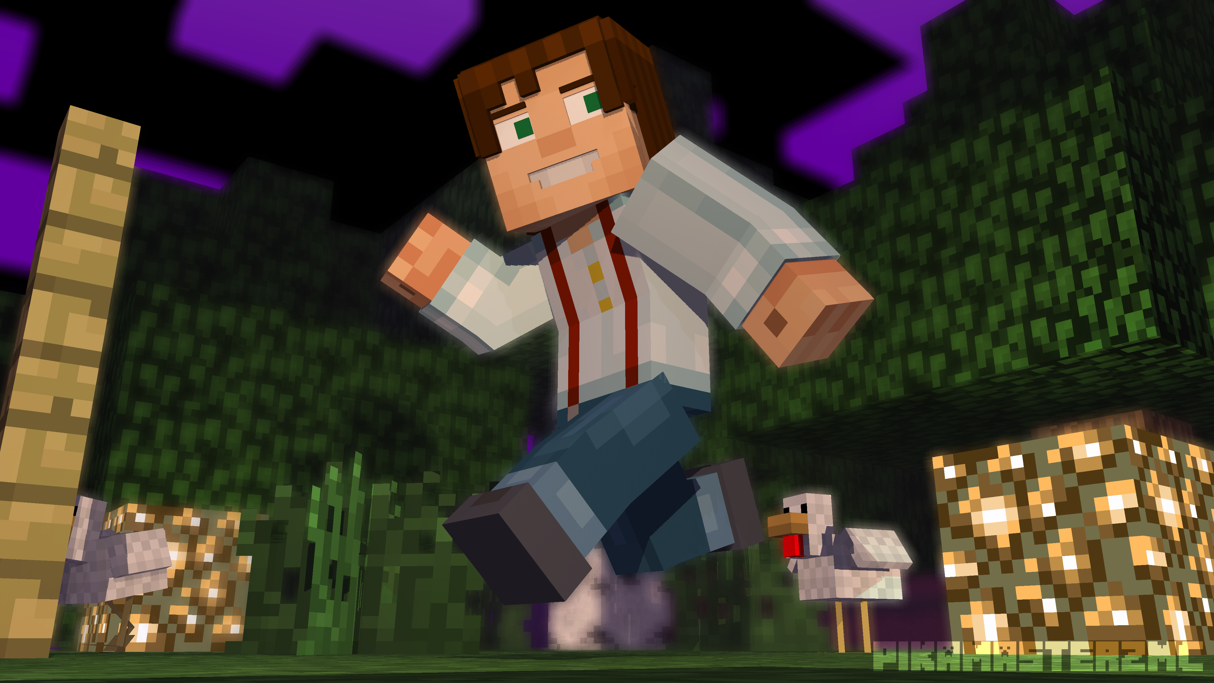 minecraft story mode Wallpapers