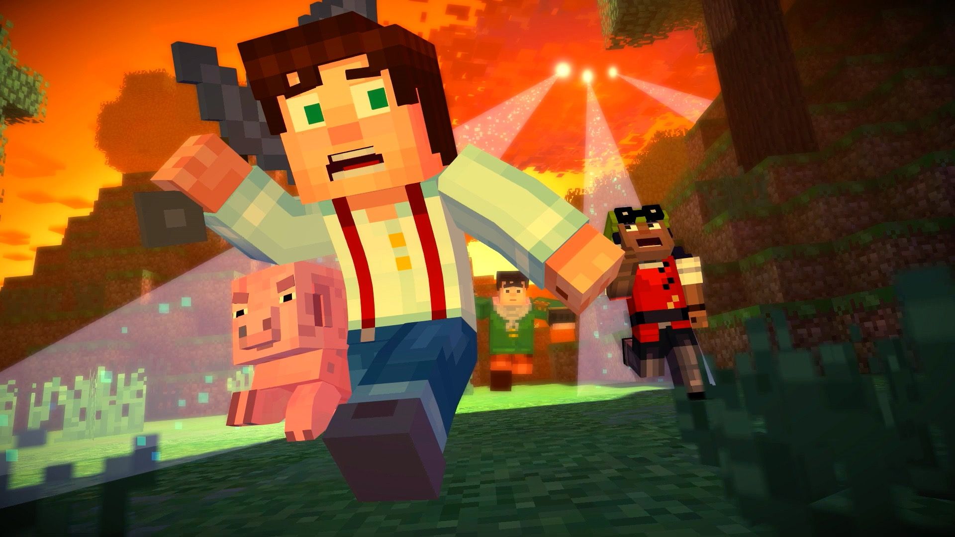 minecraft story mode Wallpapers