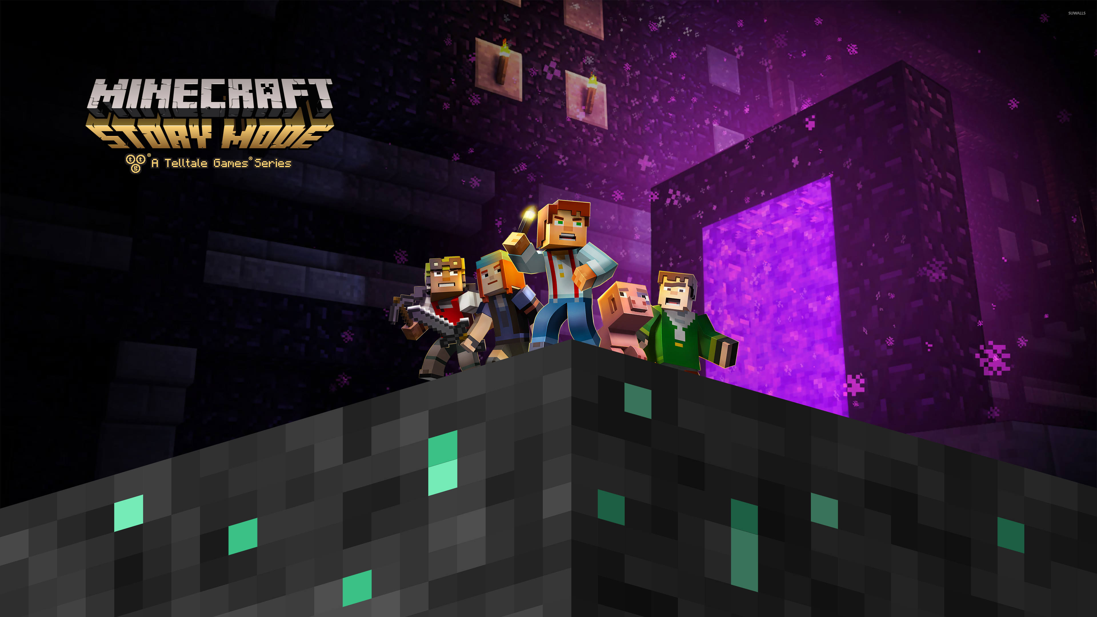 minecraft story mode Wallpapers