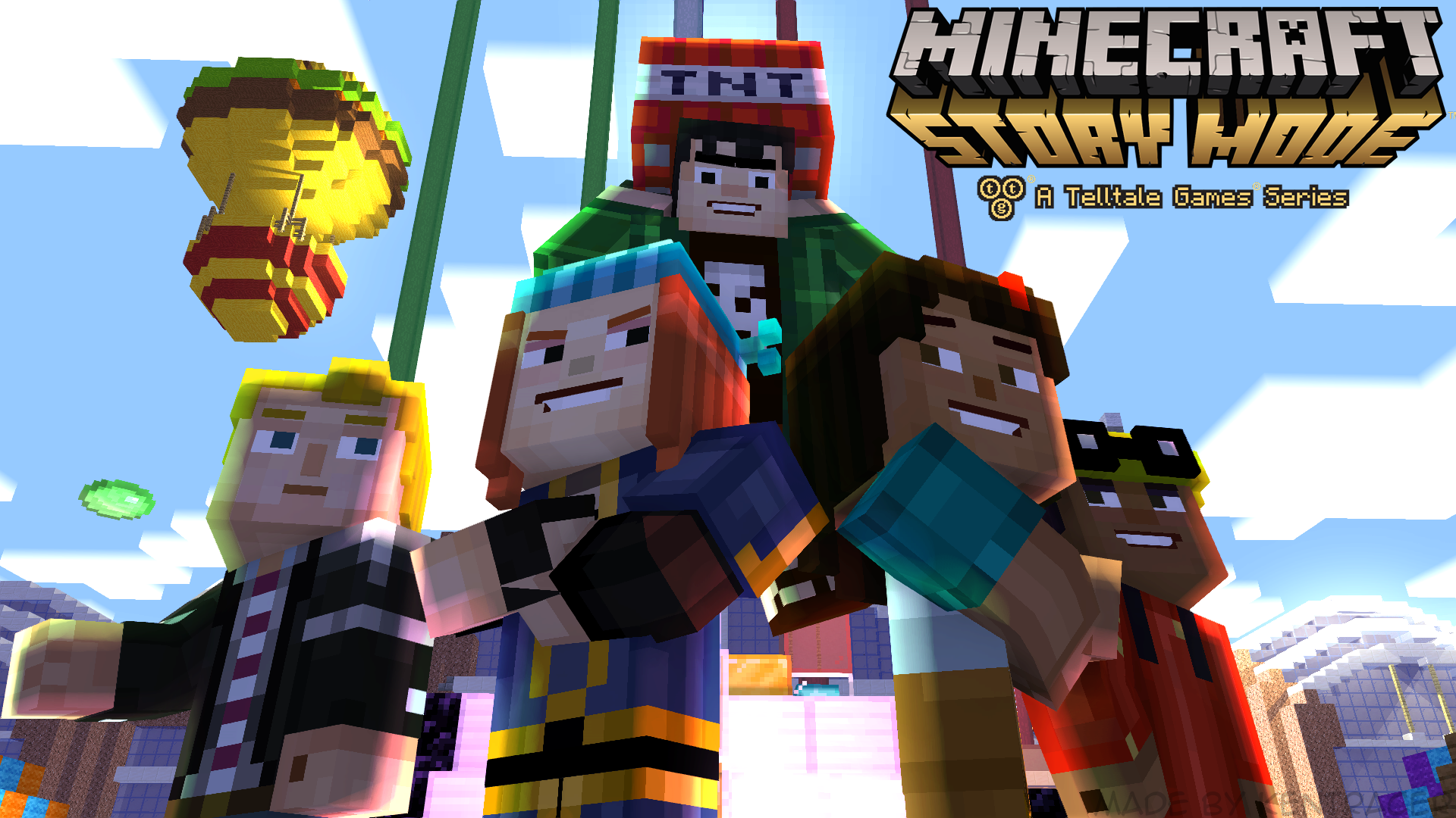 minecraft story mode Wallpapers