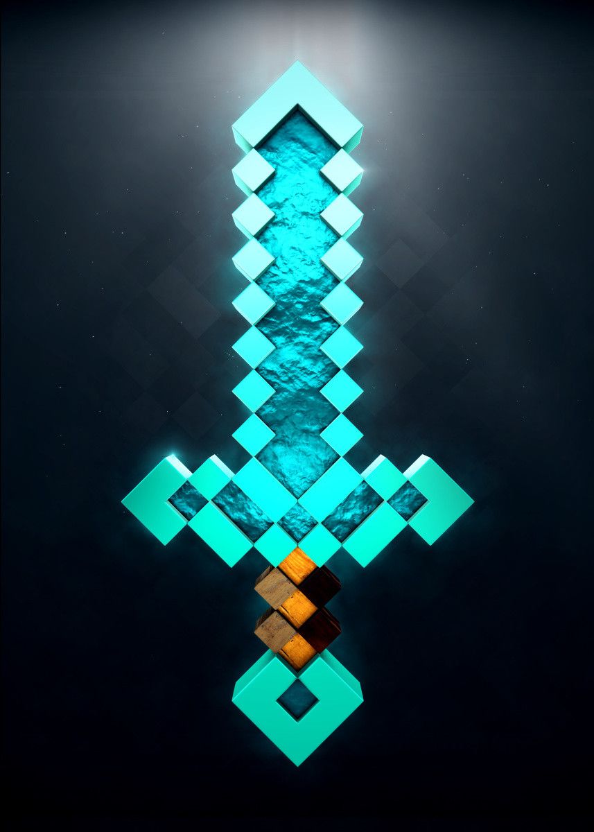 minecraft sword Wallpapers