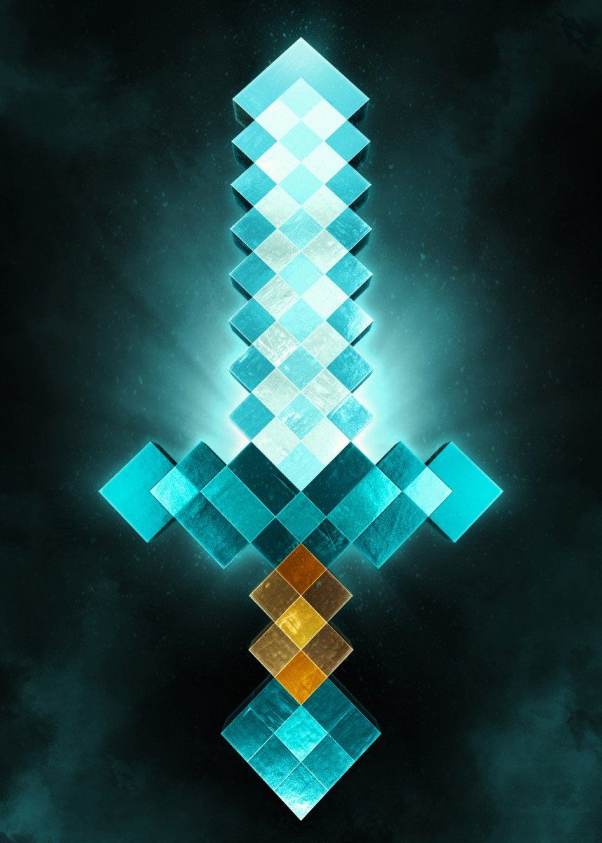 minecraft sword Wallpapers