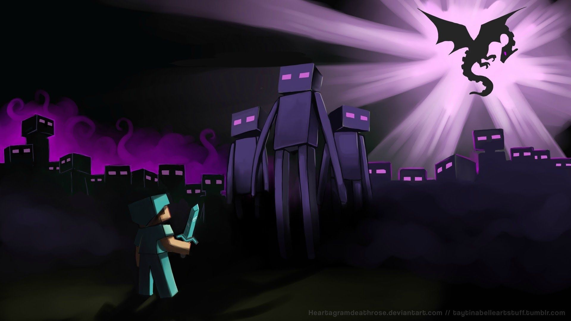 minecraft the endWallpapers