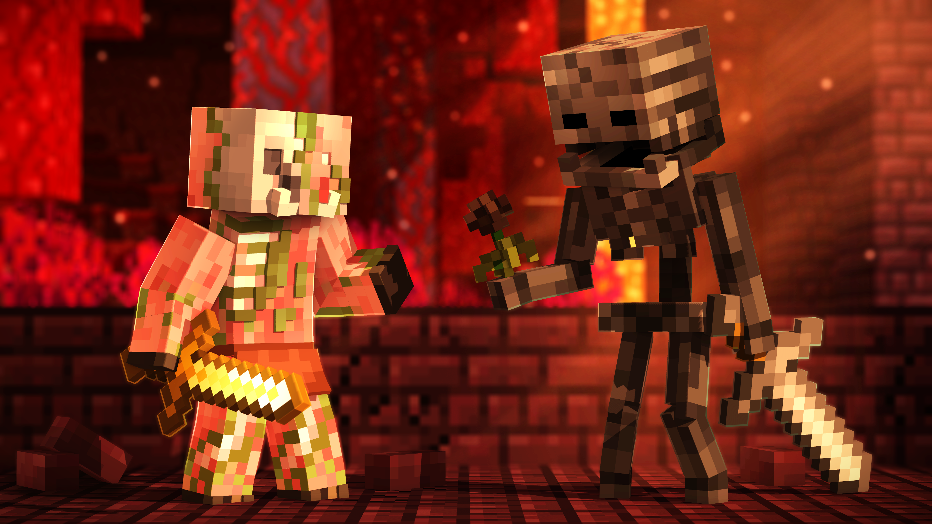 minecraft wither skeletonWallpapers