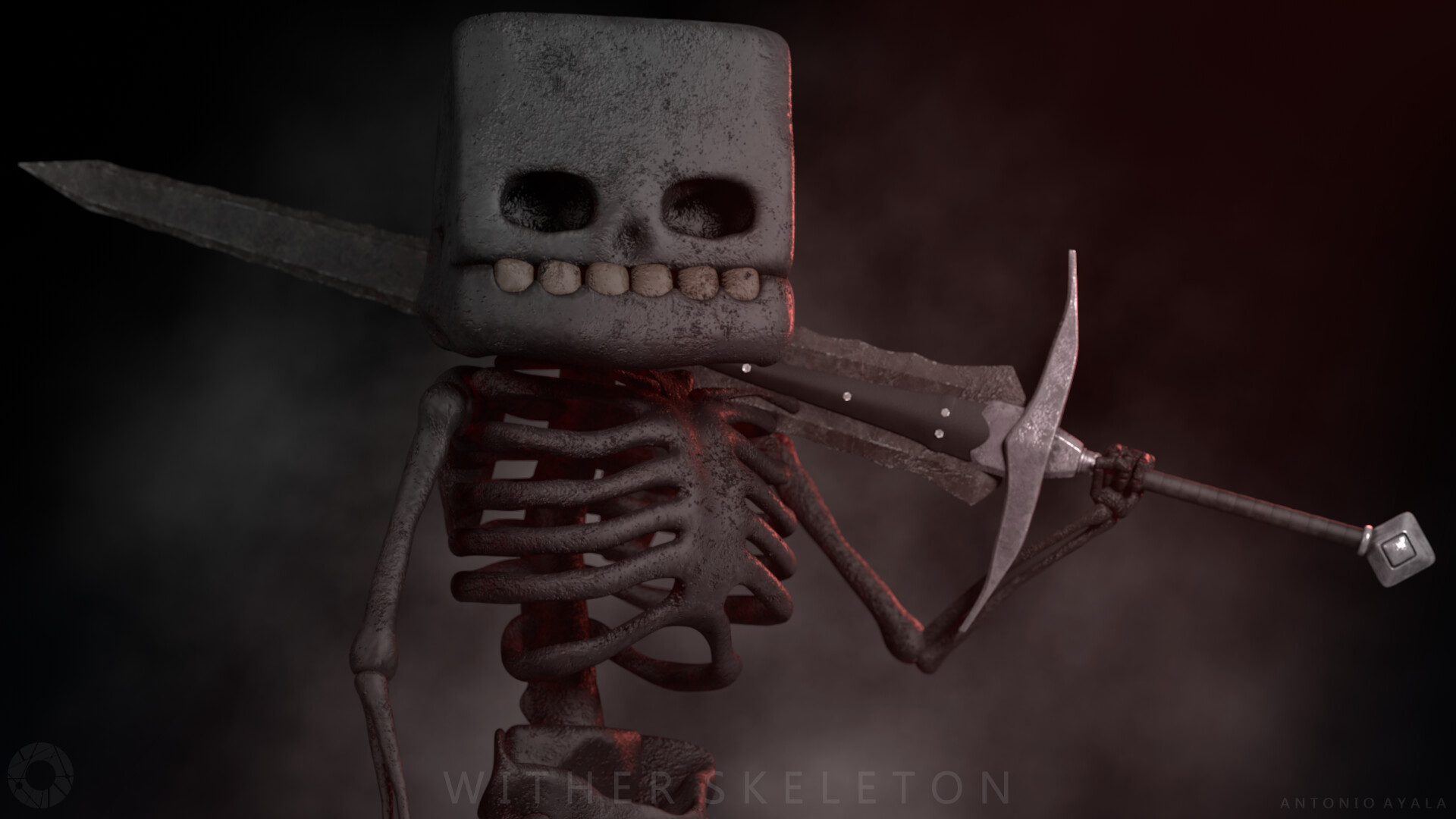 minecraft wither skeletonWallpapers