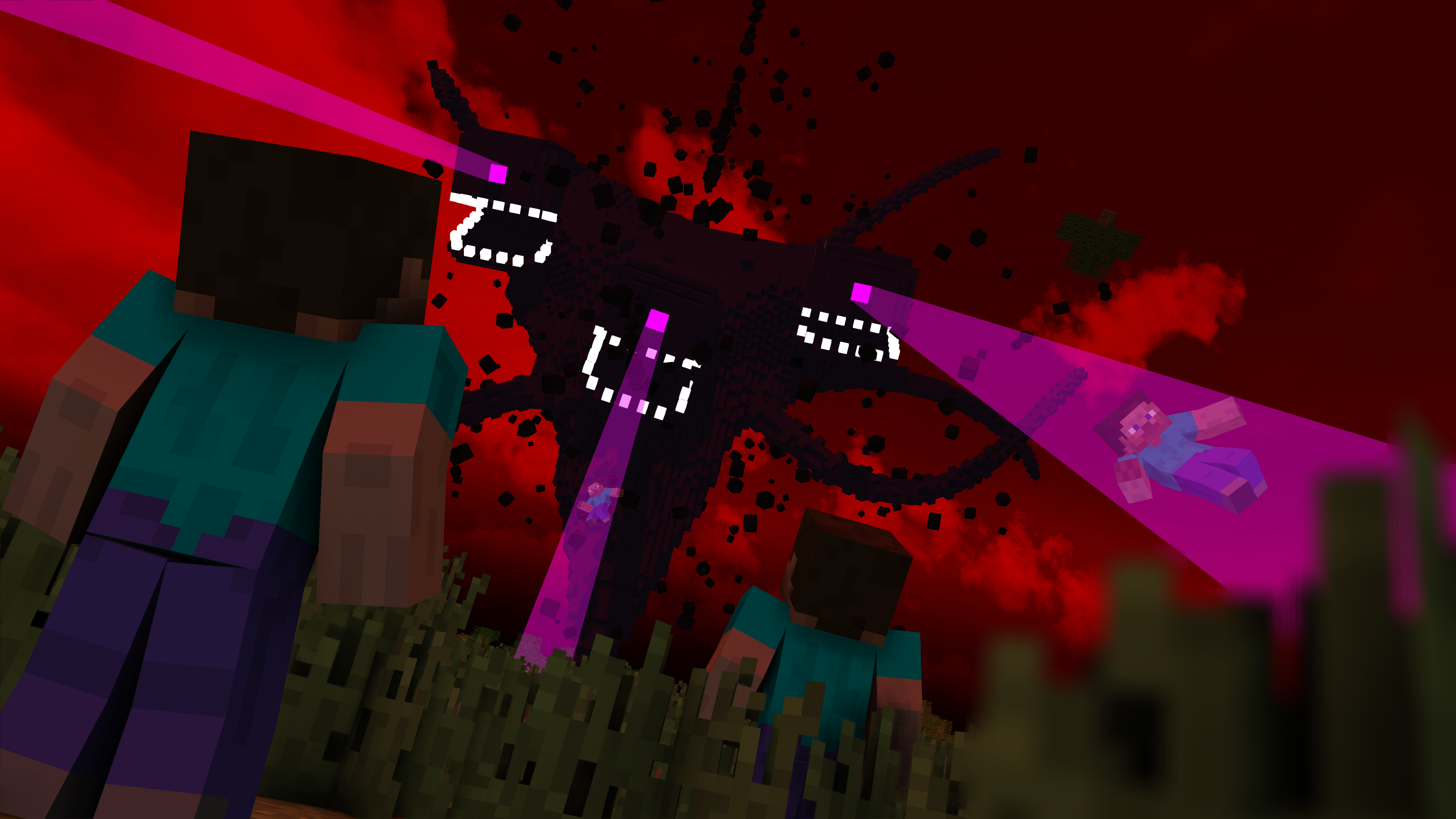 minecraft wither stormWallpapers