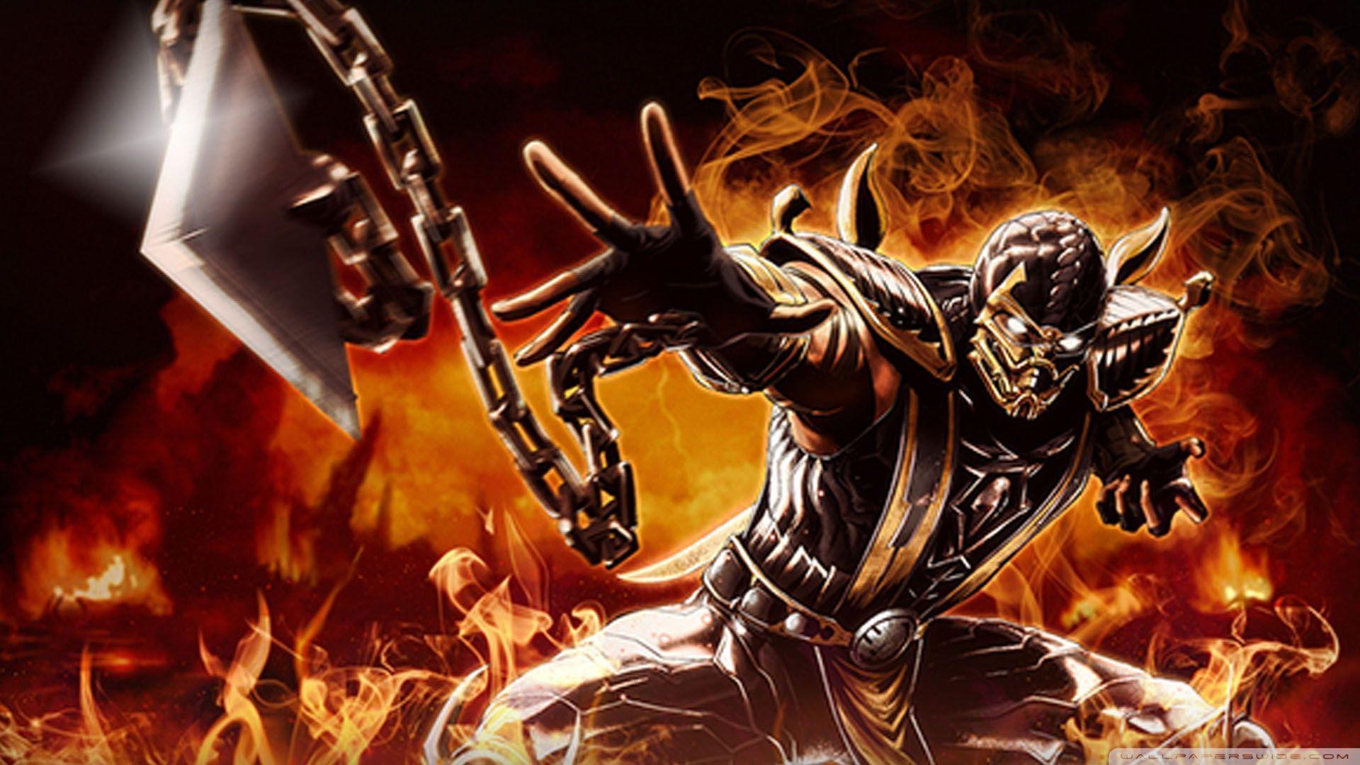 Mortal Kombat Scorpion Cool Wallpapers