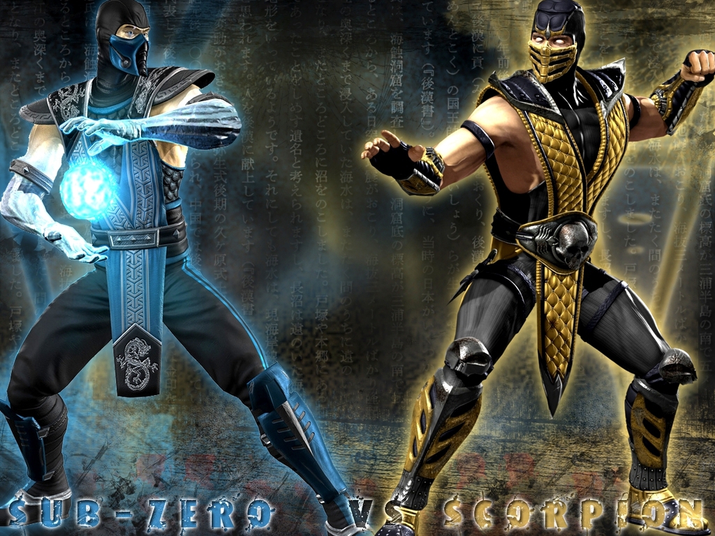 mortal kombat scorpion vs sub zero Wallpapers