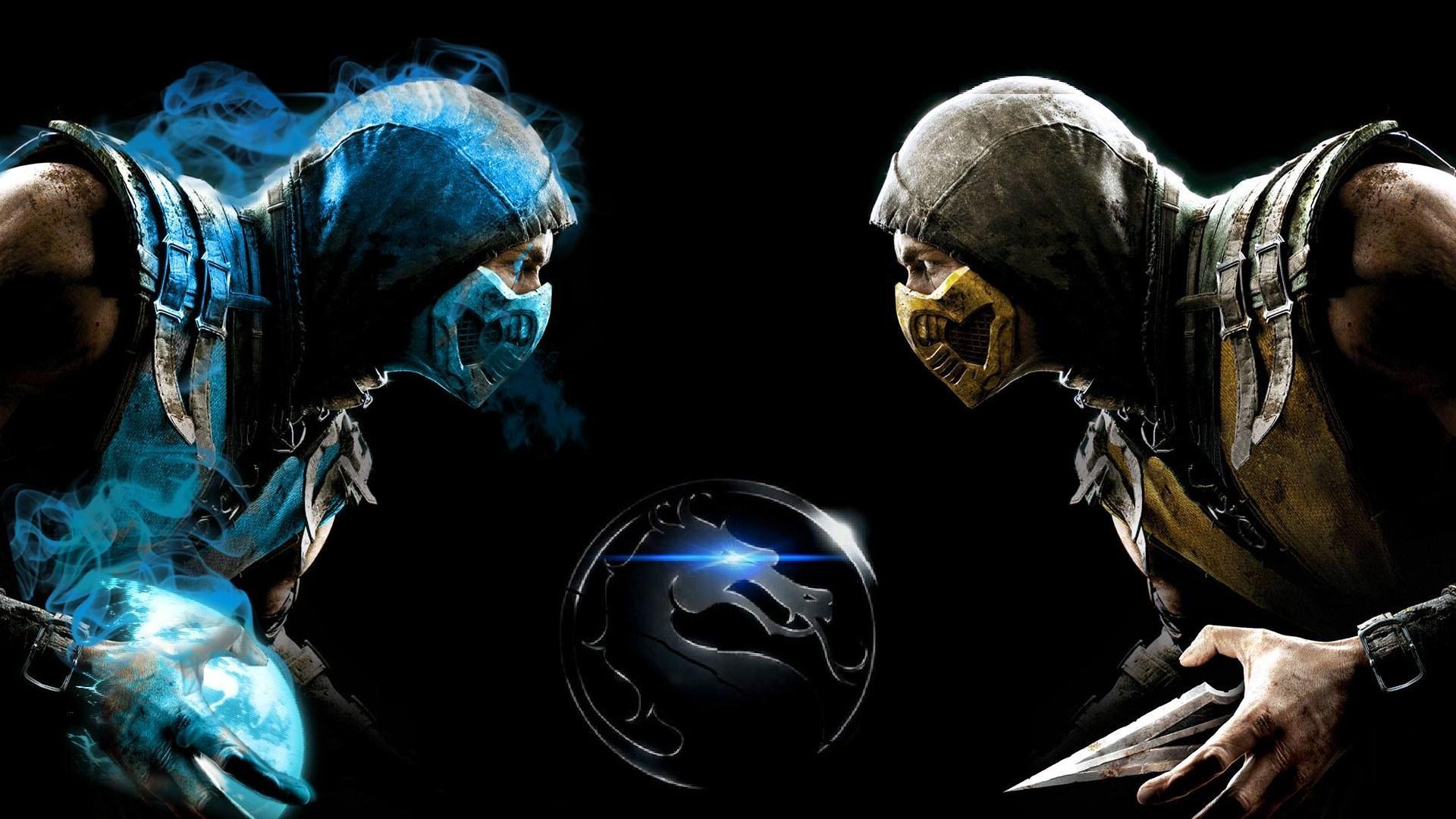 mortal kombat scorpion vs sub zero  Wallpapers