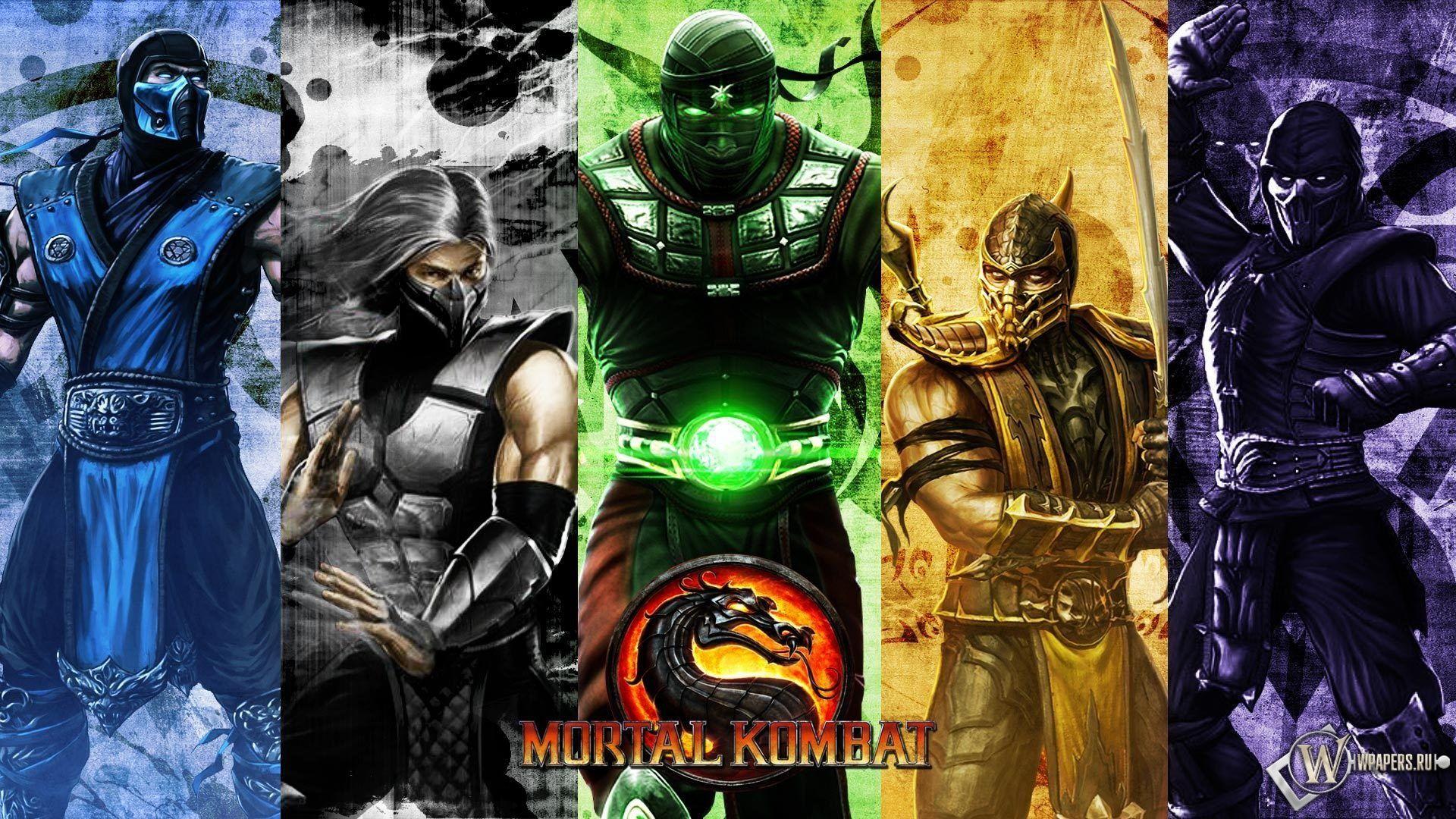 mortal kombat scorpion vs sub zero  Wallpapers