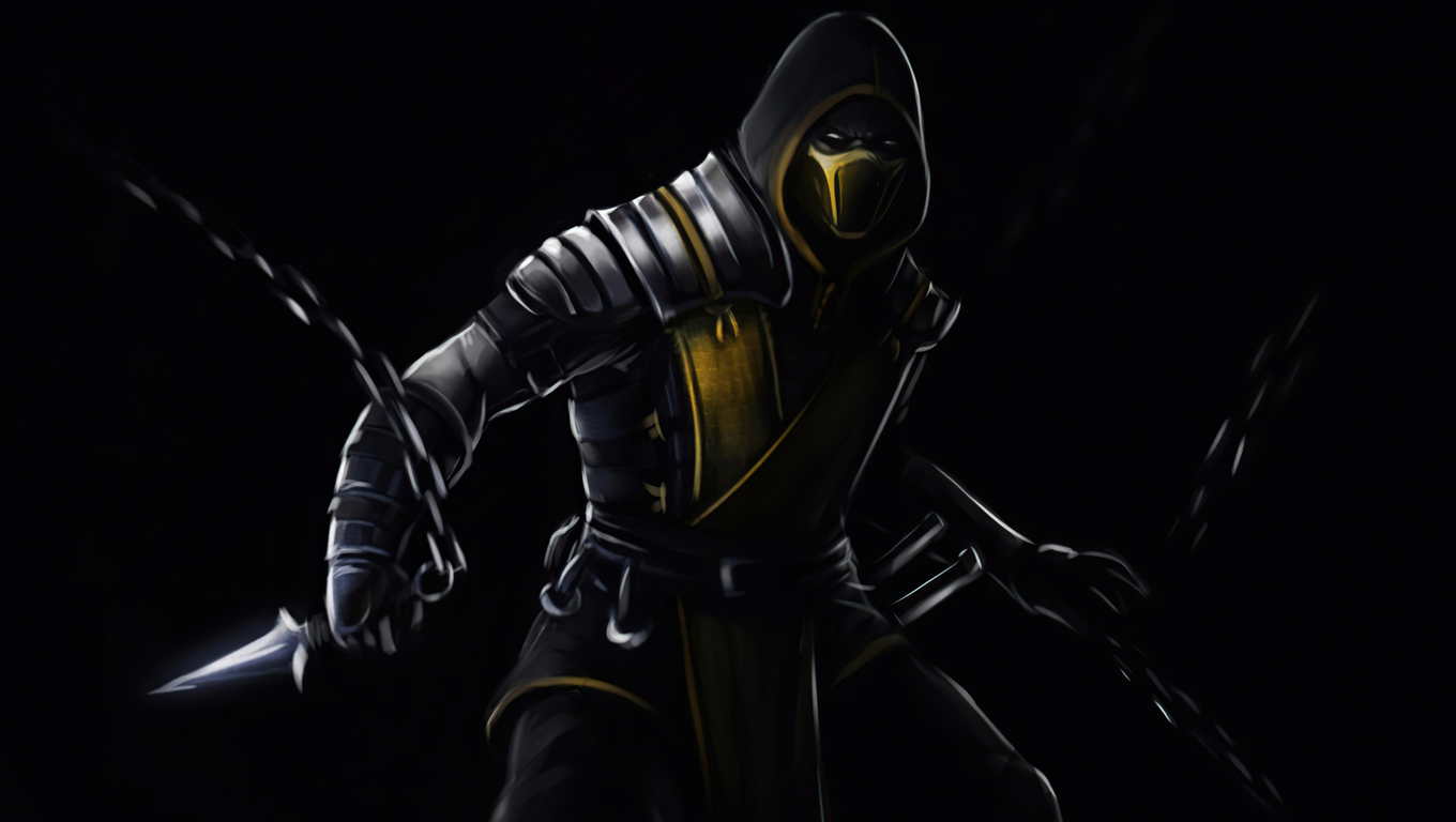 mortal kombat x scorpionWallpapers