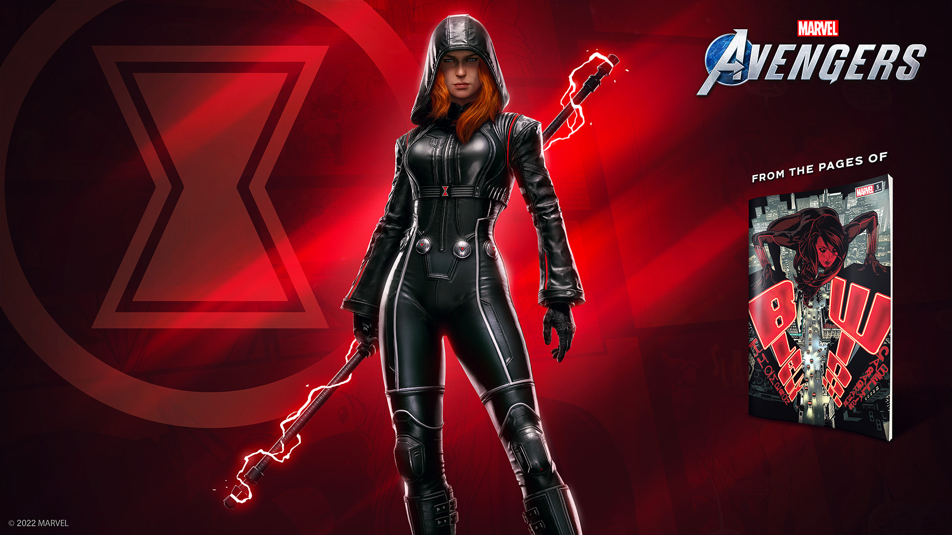 New Black Widow Marvel's Avengers Wallpapers