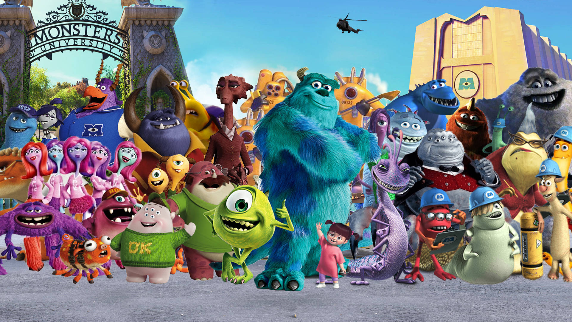 New Monsters University Wallpapers