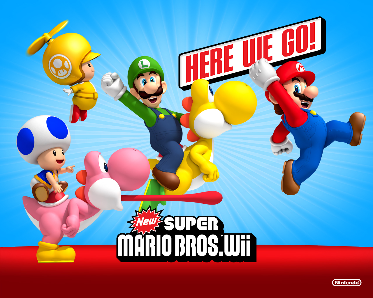 New Super Mario Bros. Wii Wallpapers