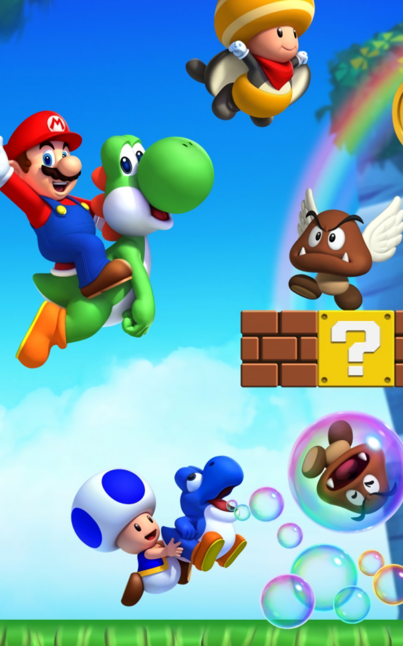 New Super Mario Bros. Wii Wallpapers