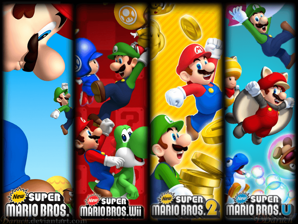 New Super Mario Bros. Wii Wallpapers