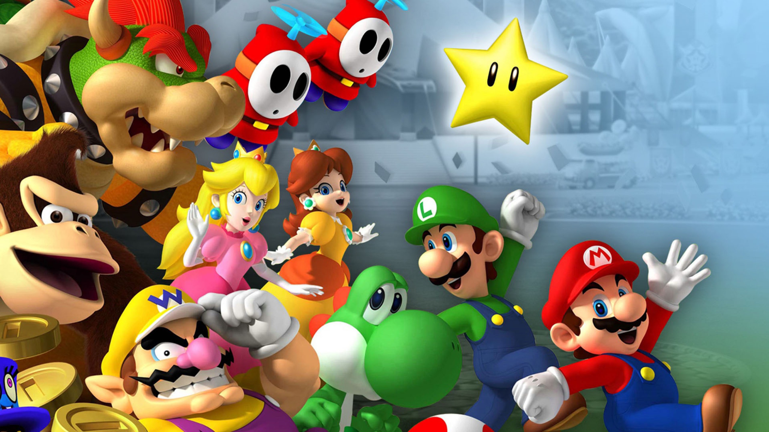 New Super Mario Bros. Wii Wallpapers