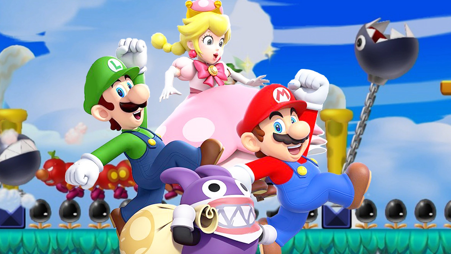 New Super Mario Bros. Wii Wallpapers