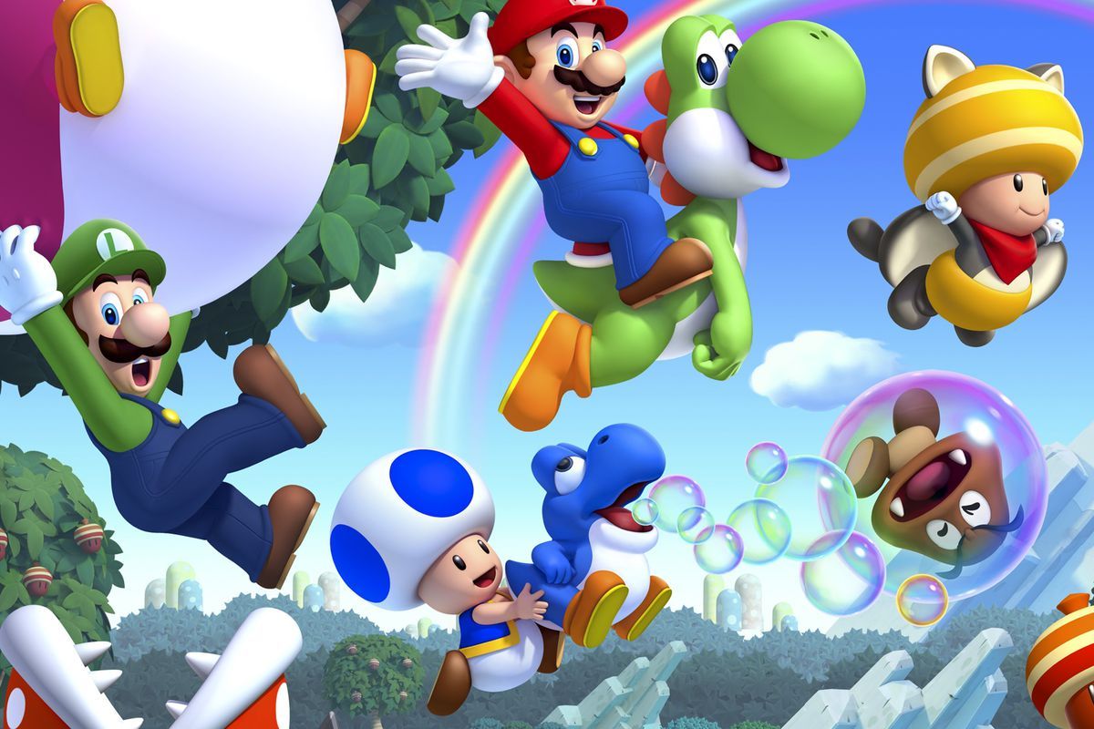 New Super Mario Bros. Wii Wallpapers