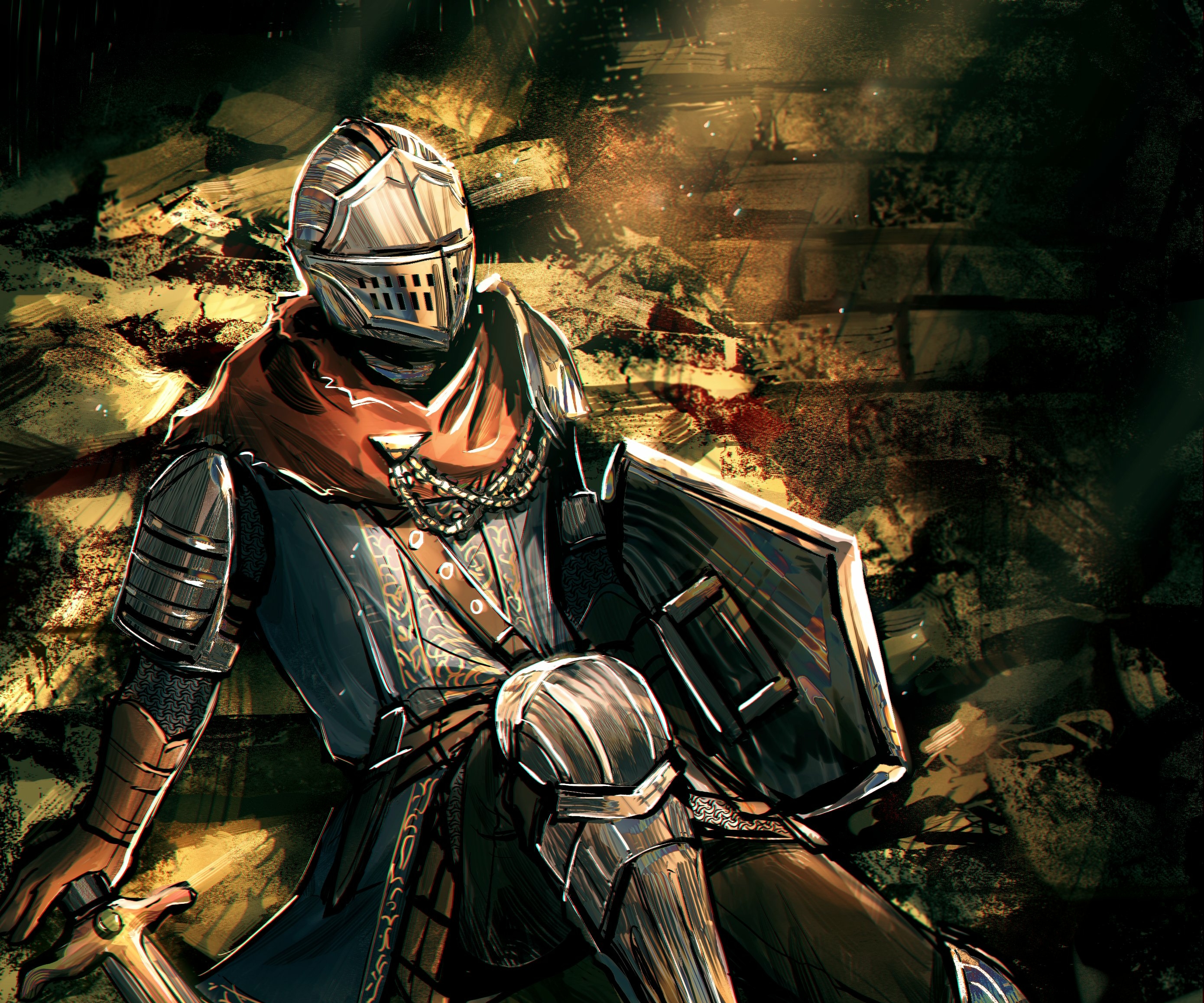 Oscar of Astora Dark Souls Wallpapers