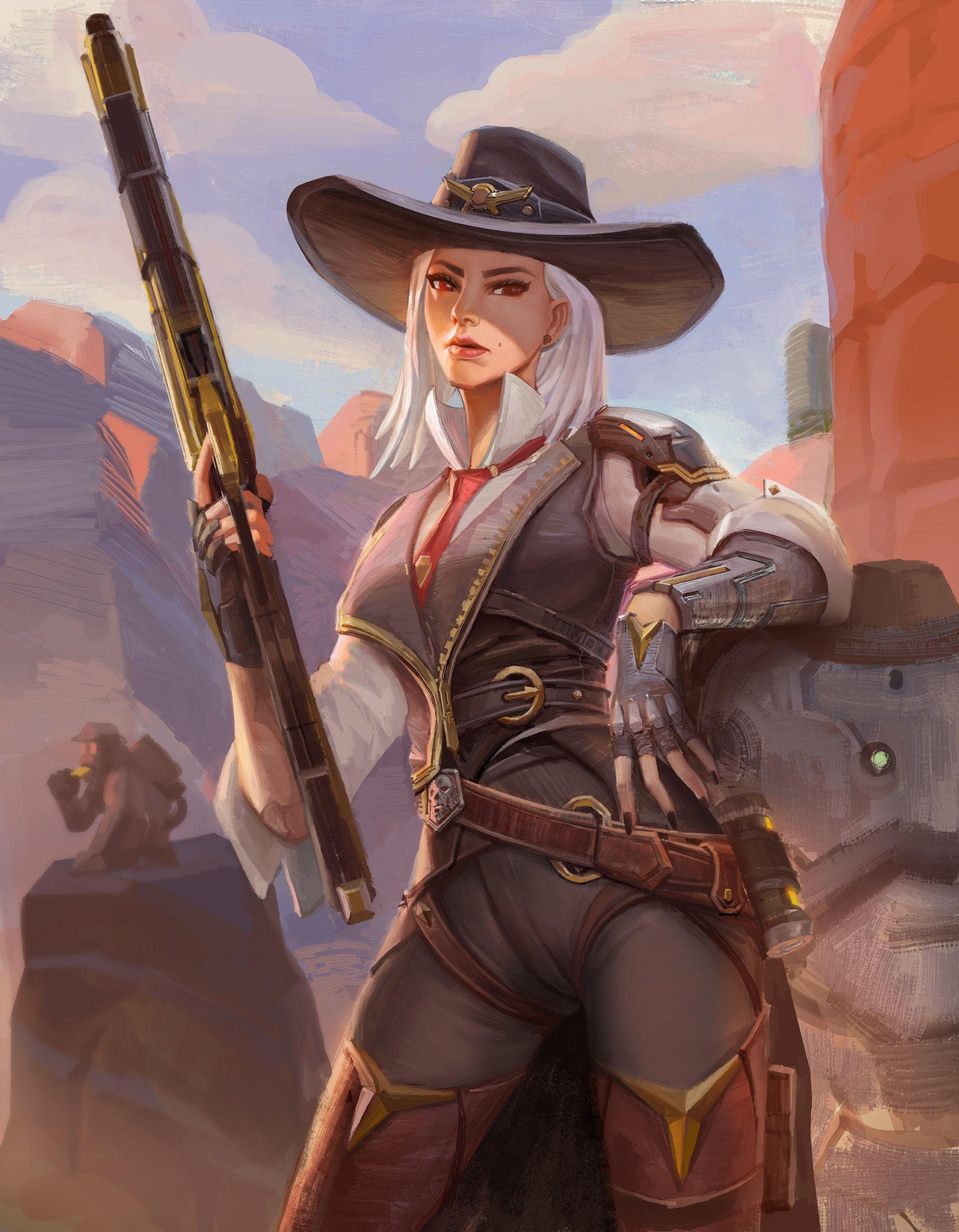 overwatch ashe Wallpapers