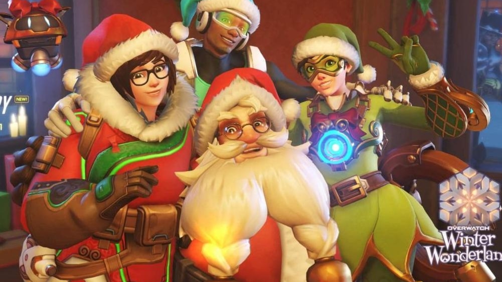 overwatch christmasWallpapers