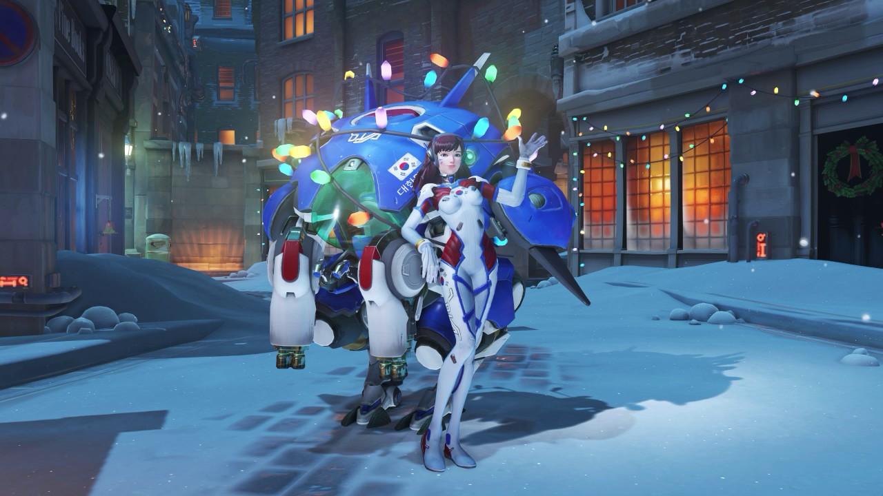 overwatch christmasWallpapers