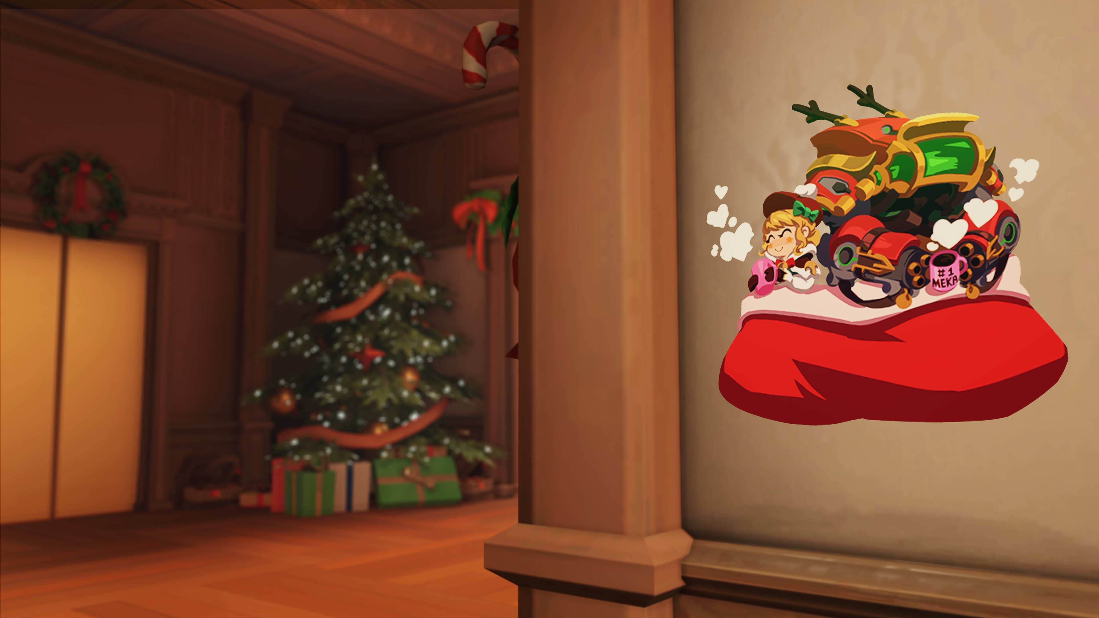 overwatch christmasWallpapers