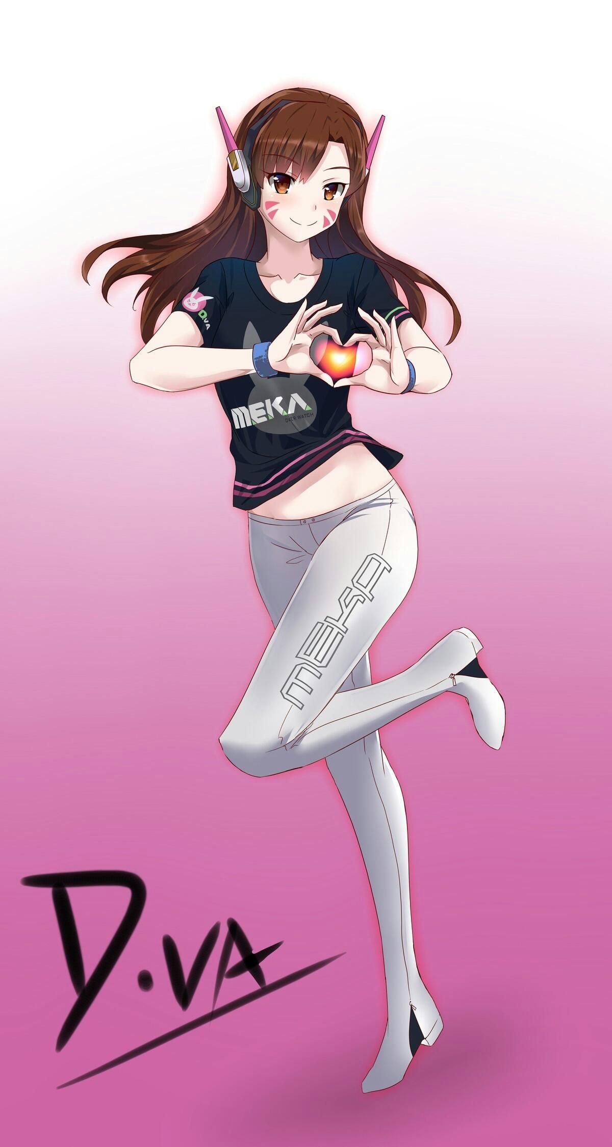 overwatch dva animeWallpapers