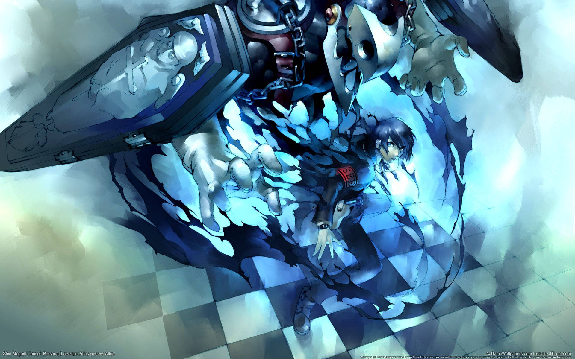 persona 3 thanatos  Wallpapers