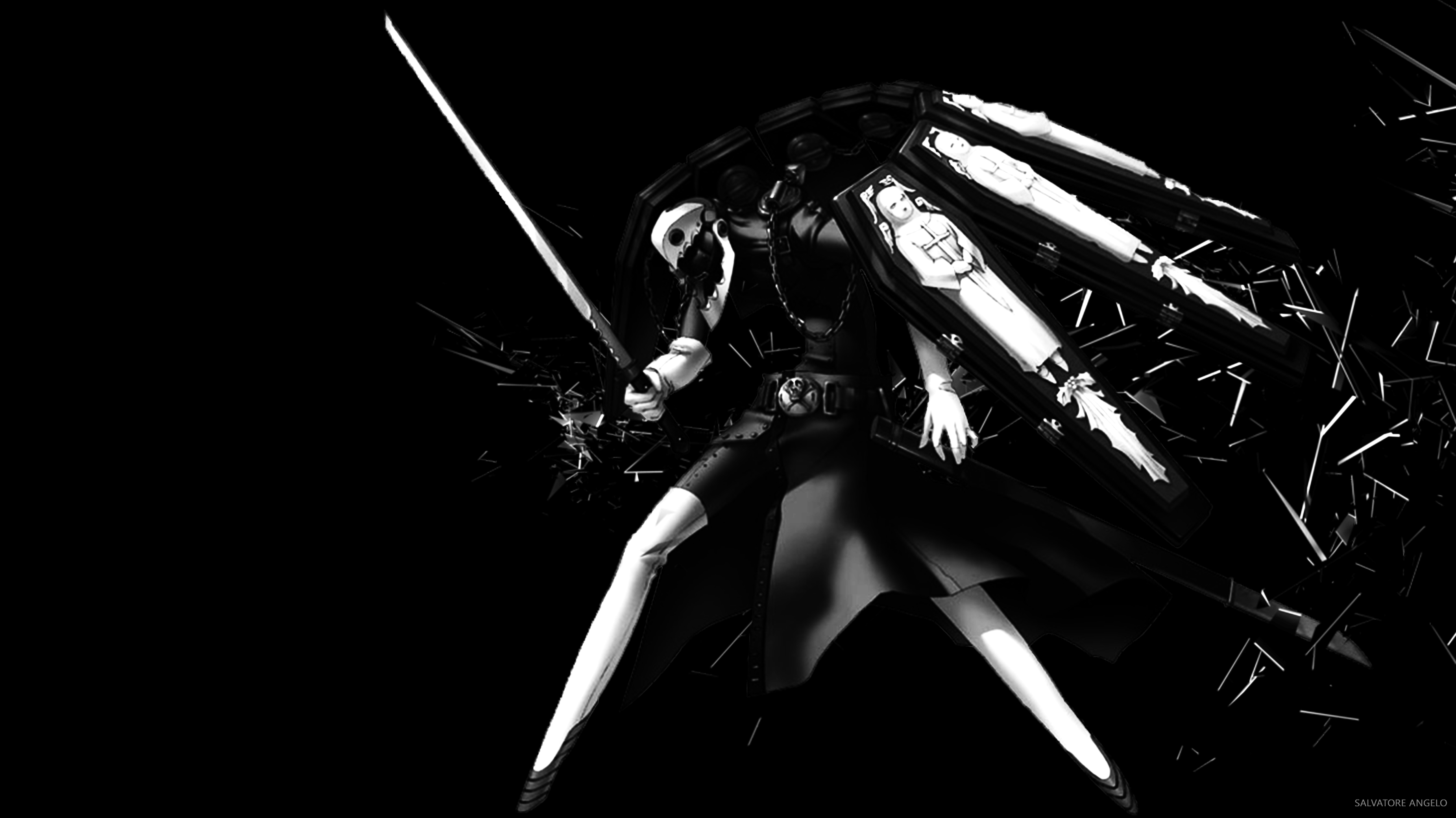 persona 3 thanatos  Wallpapers