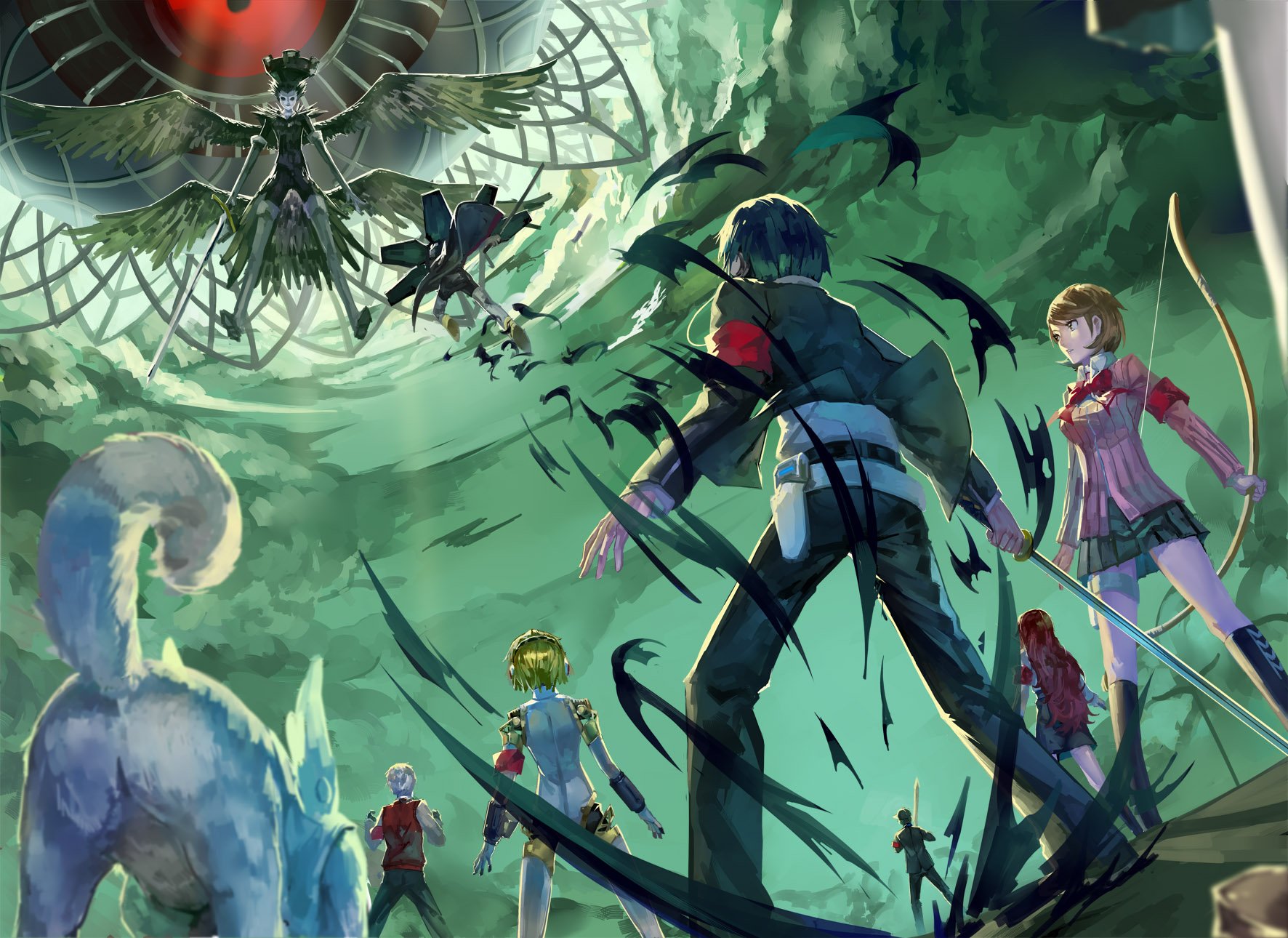 persona 3 thanatos  Wallpapers