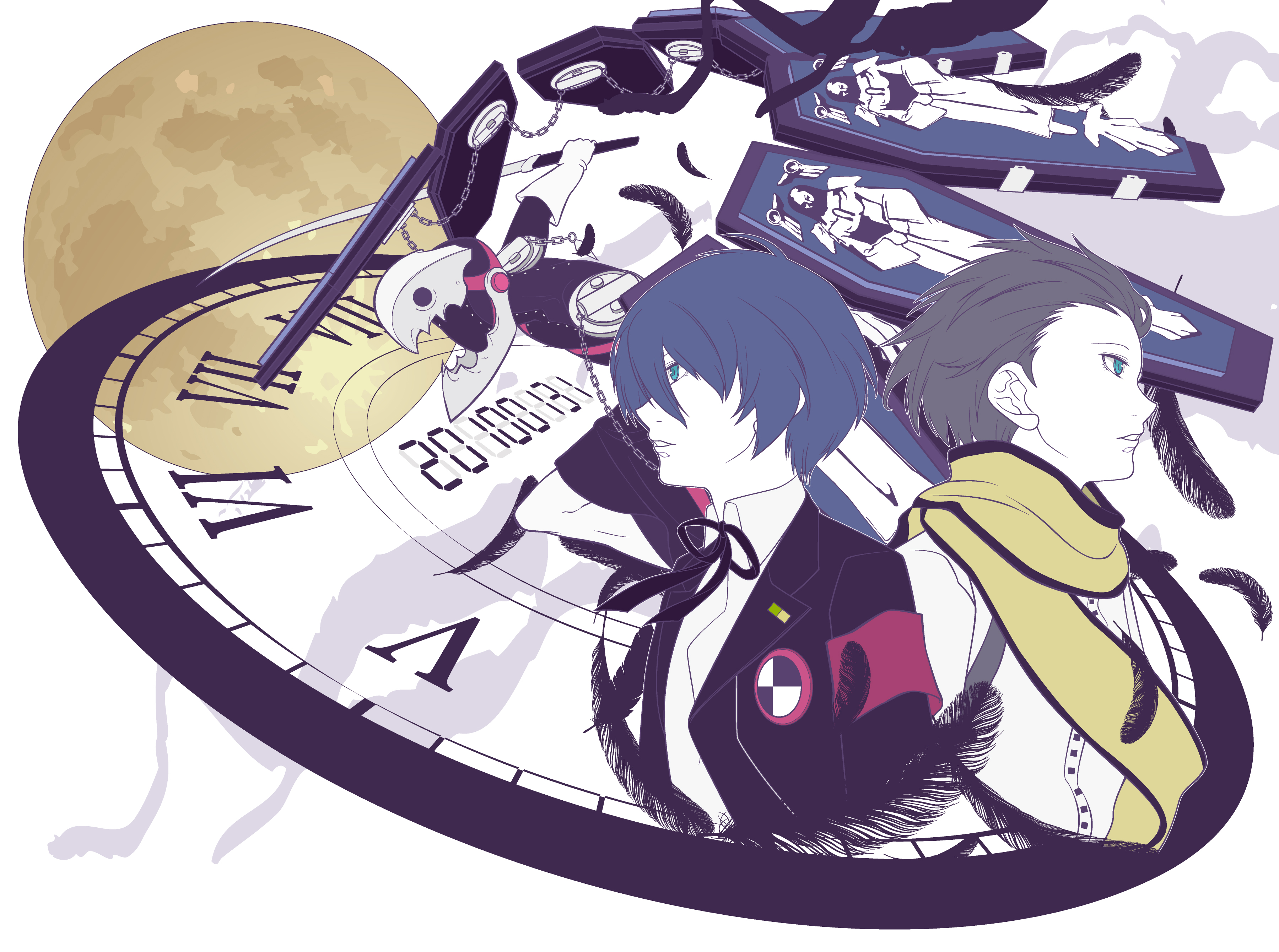 persona 3 thanatos  Wallpapers