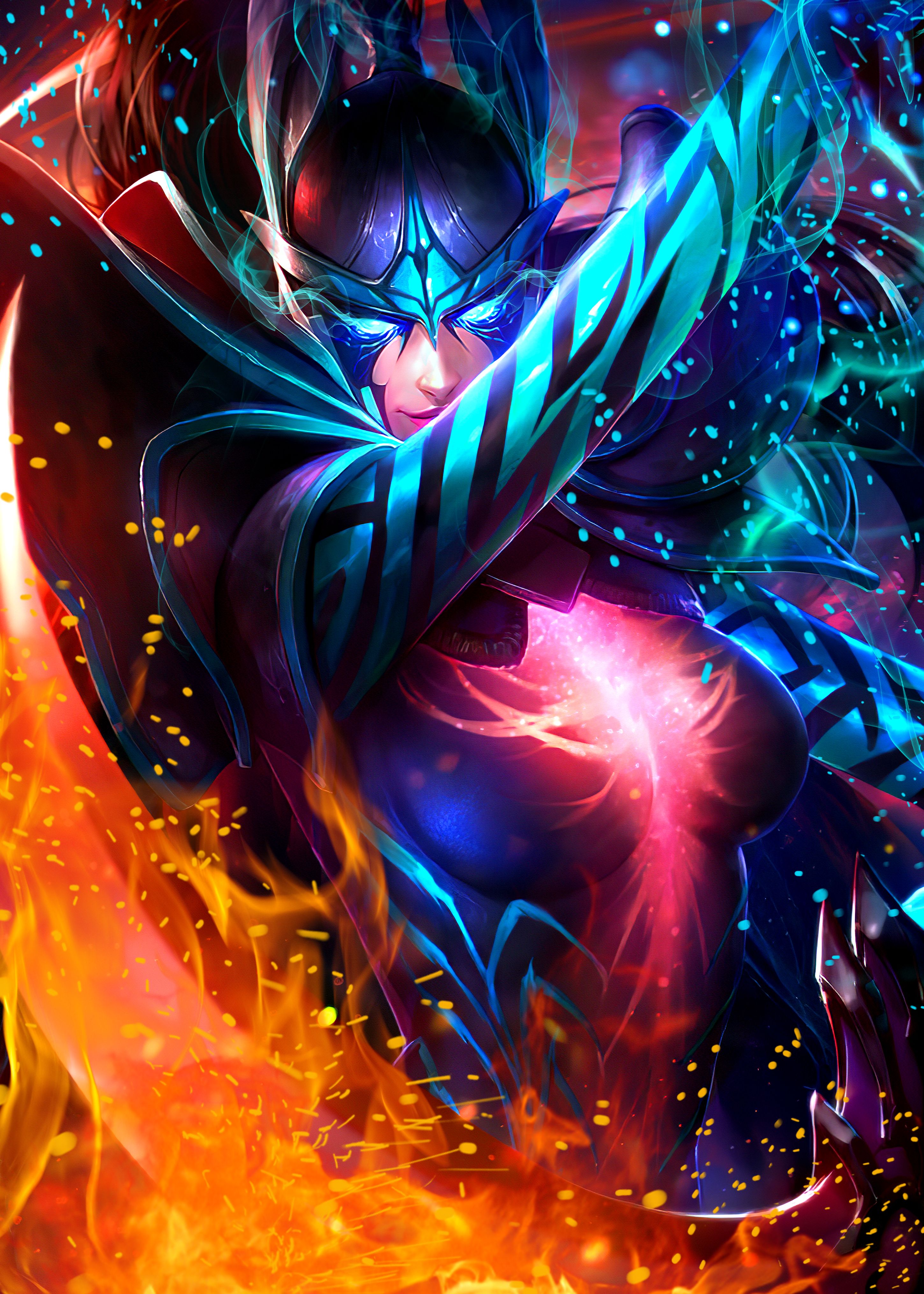 Phantom Assassin DotA 2 Digital Wallpapers