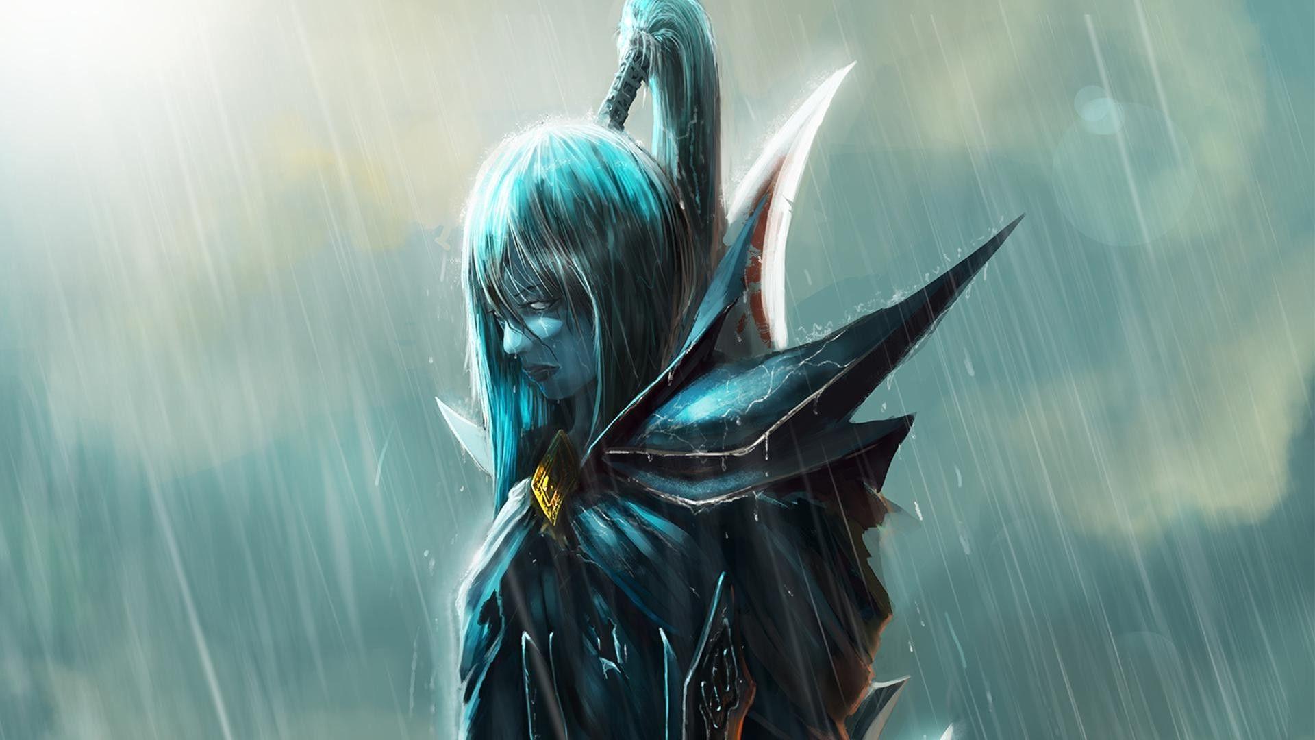 Phantom Assassin DotA 2 Digital Wallpapers