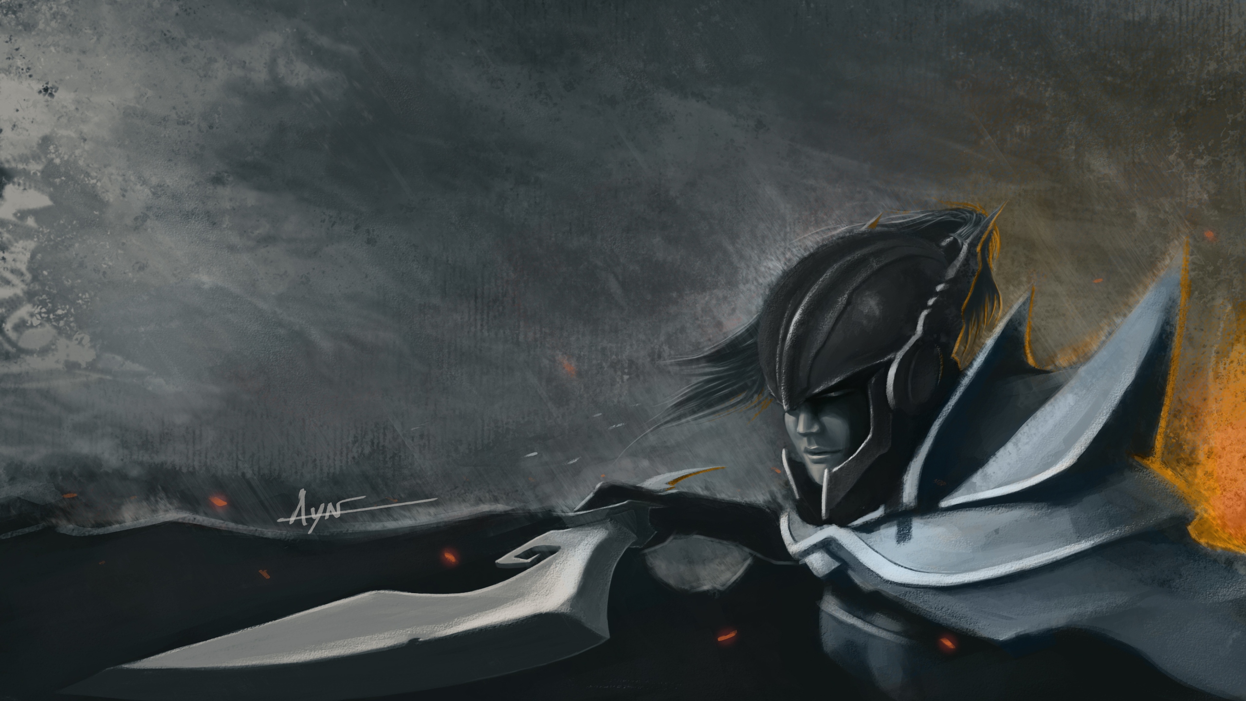 Phantom Assassin DotA 2 Digital Wallpapers