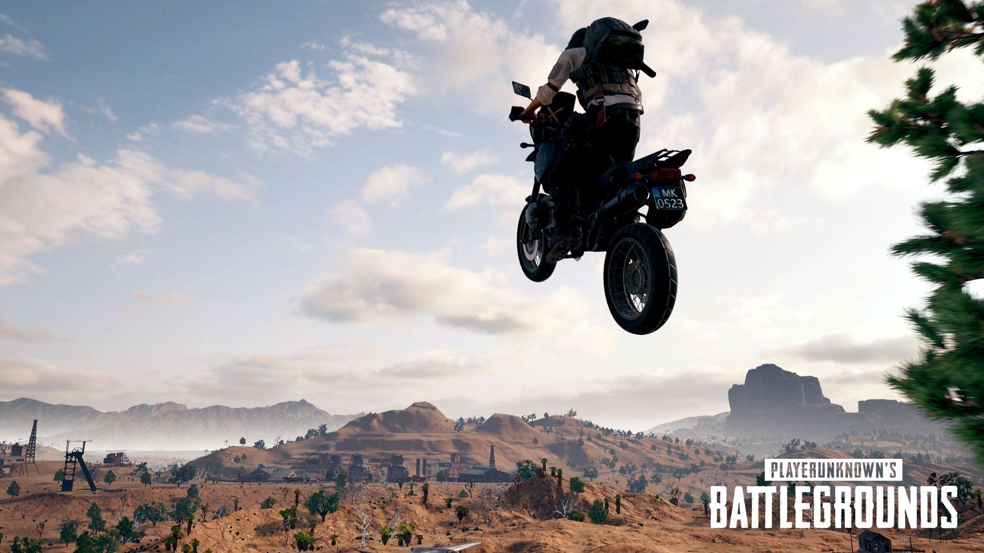 Playerunknown's Battlegrounds Biker Wallpapers