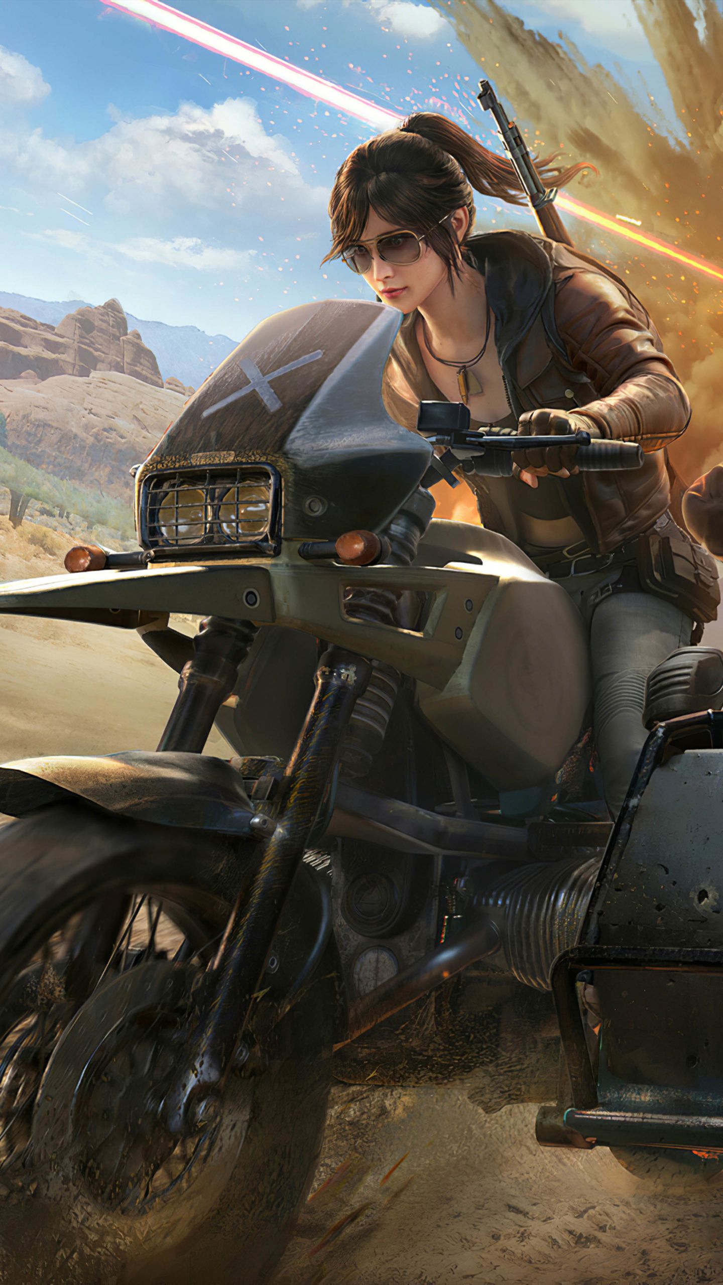 Playerunknown's Battlegrounds Biker Wallpapers