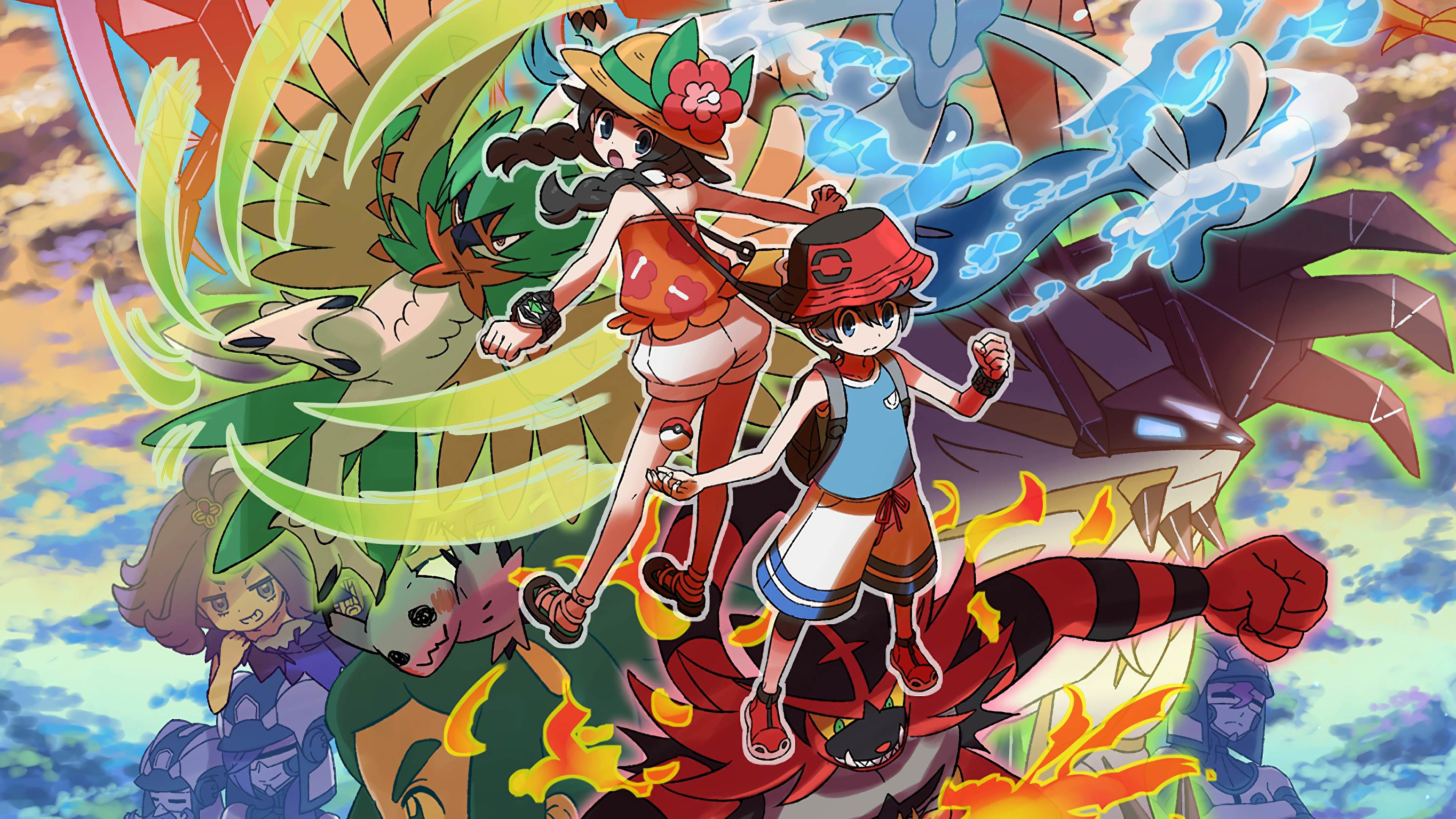 Pokemon Ultra Sun and Ultra Moon Wallpapers