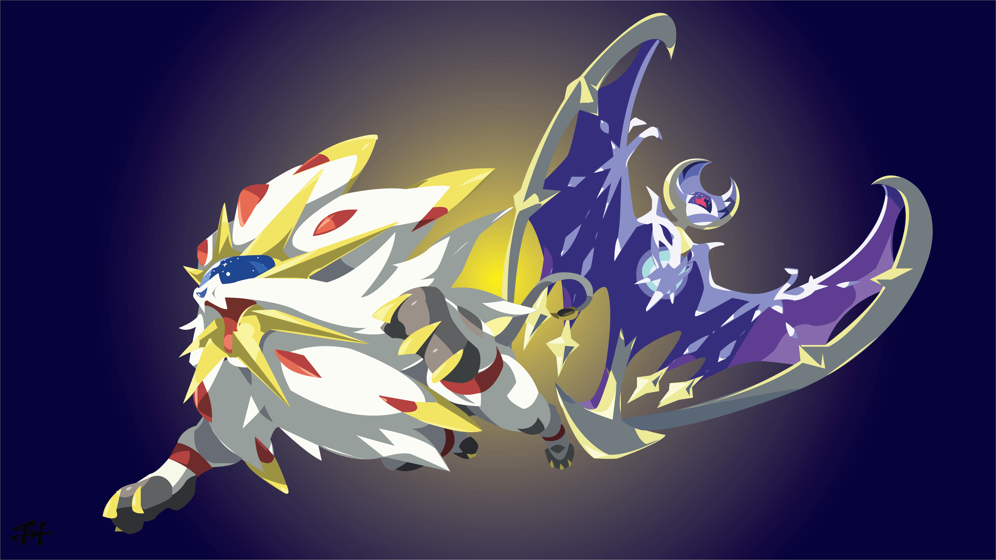 Pokemon Ultra Sun and Ultra Moon Wallpapers